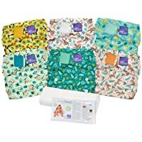 Bambino Mio- miosolo set de pañales de tela- selva tropical- 6 unidades